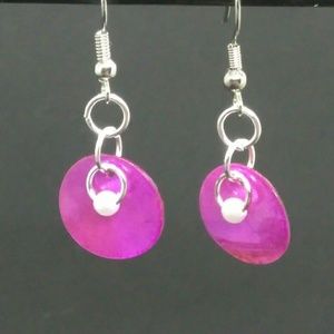 Mother of Pearl Handmade Earrings